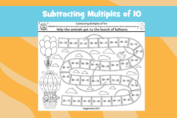 Subtracting Multiples of 10