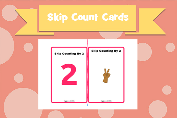 Skip Count Cards