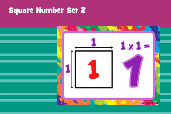 Square Number Set 2