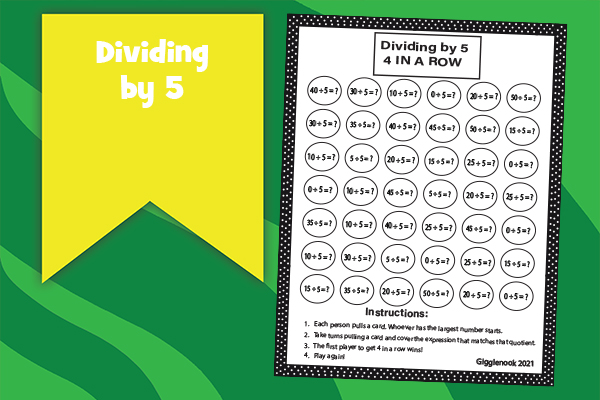 Dividing by 5