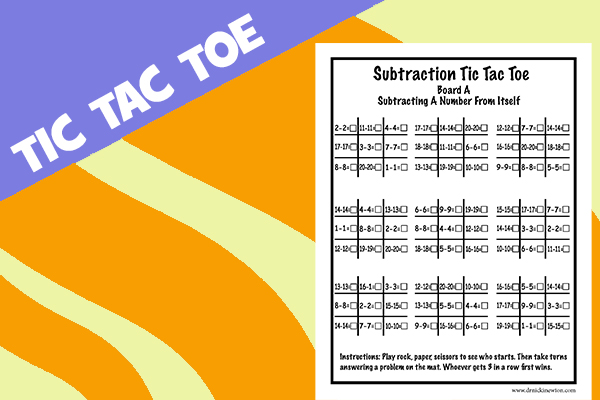 SUBTRACTING A NUMBER FROM ITSELF