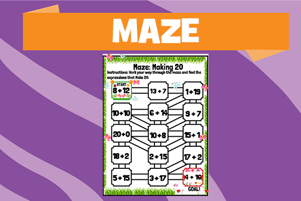 Addition Maze